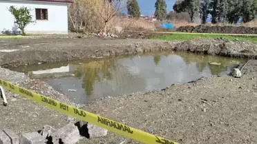 Kırıkhan'da kazanın olduğu inşaat sahası