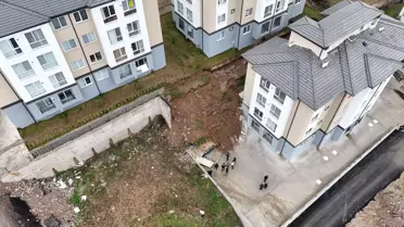 Çöken istinat duvarının etkisi