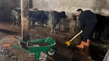 Sel sonrası Yüksekova görüntüsü