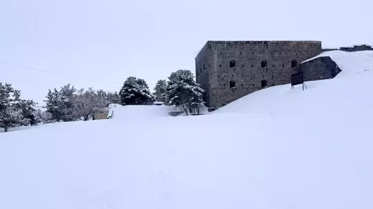 Dronla çekilmiş Aziziye Tabyaları fotoğrafı