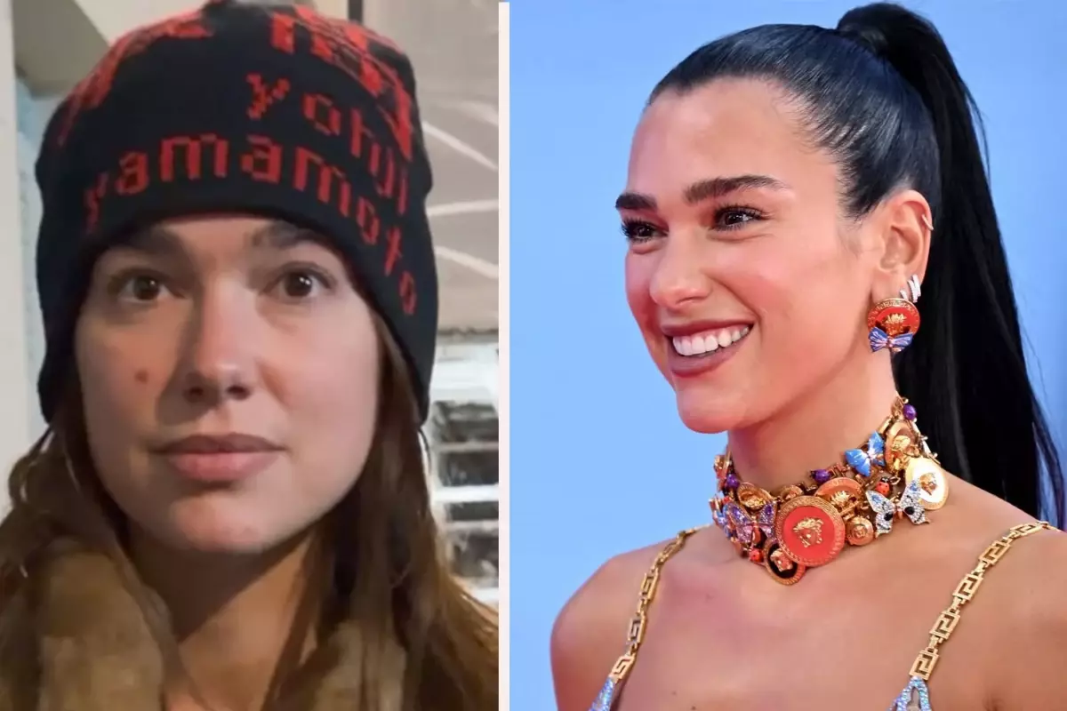 Dua Lipa’nın Doğal Anları Kamera Karşısında: Makyajsız Görüntüsü Gündemde