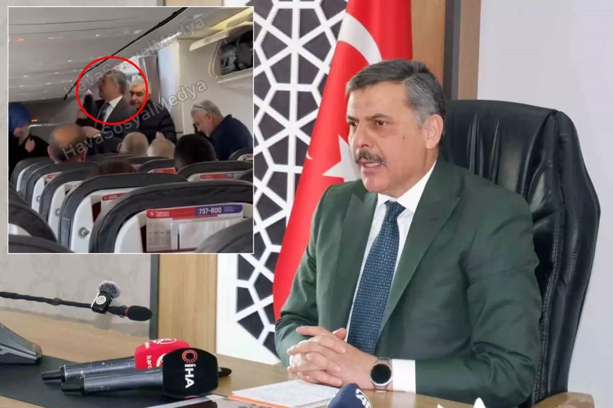 Mustafa Çiftçi, Erzurum'dan Ankara'ya Resmi Uçakla Gitti: İçişleri Bakanı Görevi Başladı