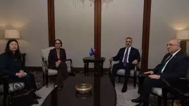 Dışişleri Bakanı Fidan, UNCTAD Lideri Grynspan'ı Ankara'da Karşıladı