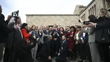 Bakan Gürlek yemin ederken