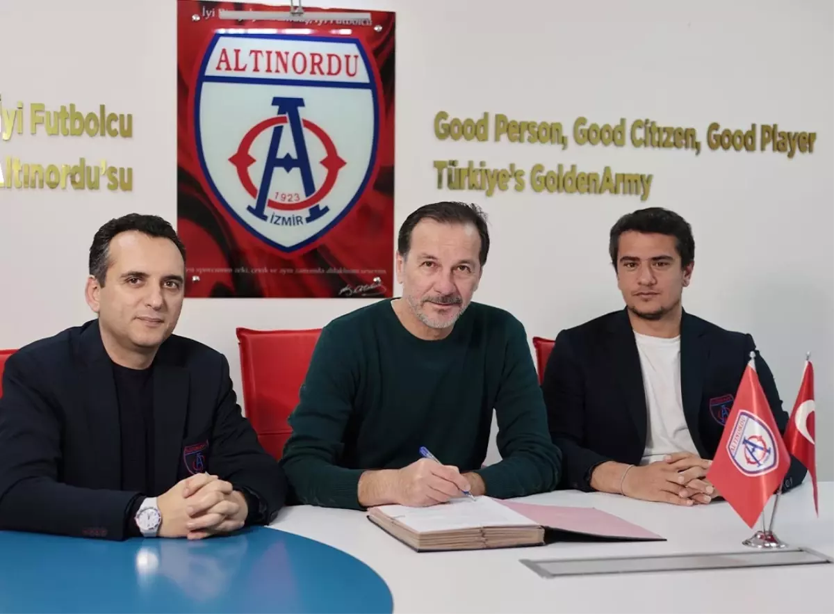 Altınordu'nun Yeni Dönemi: Yusuf Şimşek Teknik Direktör Olarak Göreve Başladı