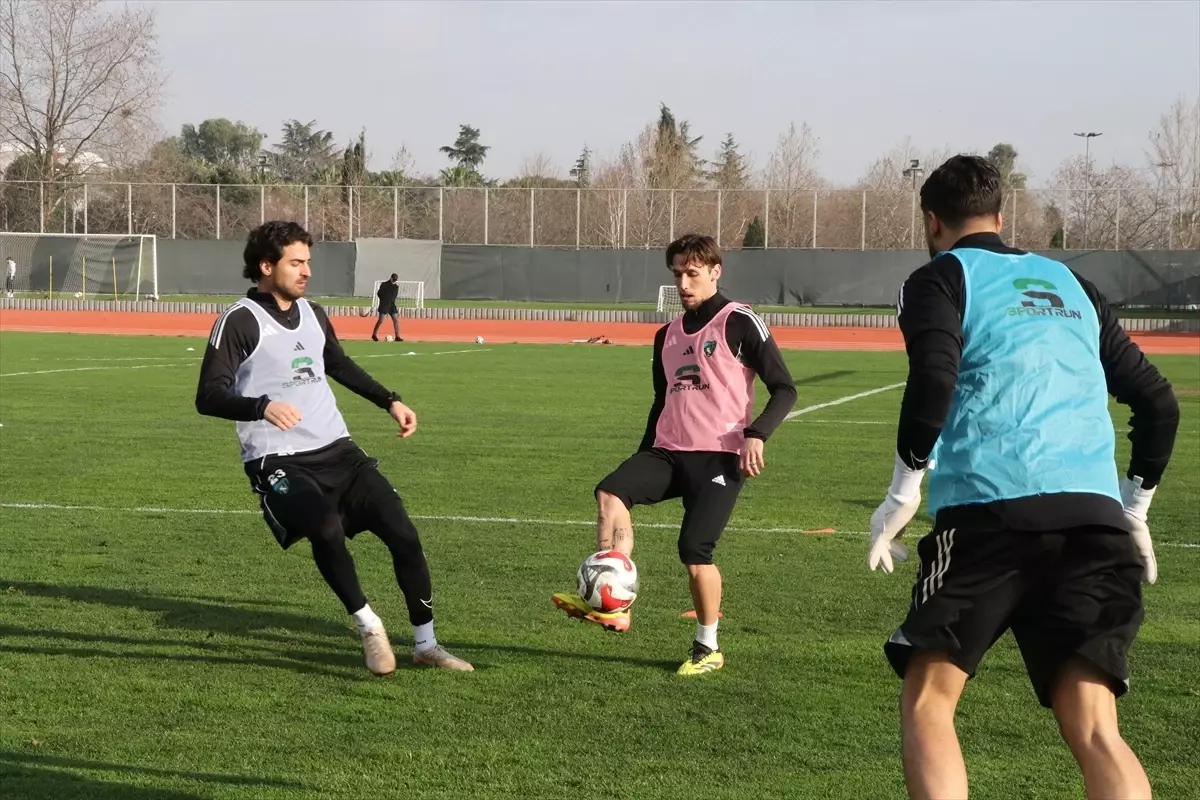 Kocaelispor, Gaziantep FK Maçına Hazırlık Antrenmanlarını Hızlandırdı