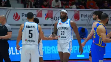 Peristeri 85-87 Petkimspor maçı anlık görüntüsü