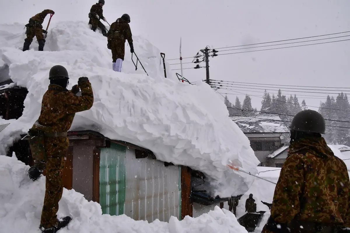 Japonya’da Yoğun Kar Yağışı 46 Hayatı Göçürdü, 558 Kişi Yaralı