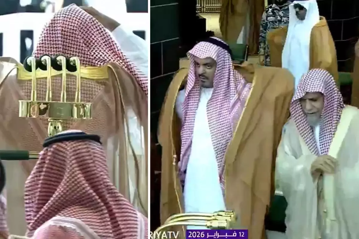 Mekke’de Yağmur Duası: Ters Giyilen Cüppeler Dikkat Çekti