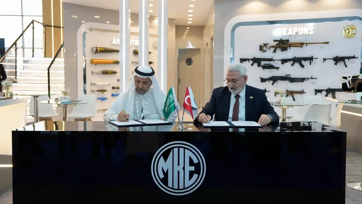 MKE ve Suudi Arabistan Arasında Hava Savunma ve Mühimmat İşbirliği Güçleniyor