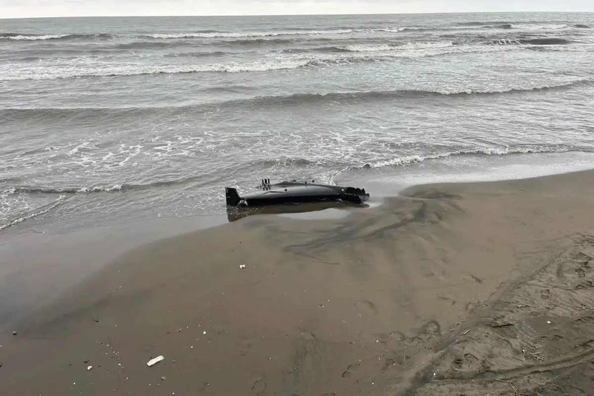 Ordu sahilinde düşen İHA’nın Rus menşei olduğu değerlendirildi