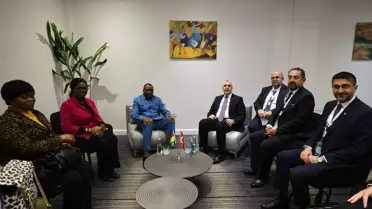 Görüşme sırasında çekilen fotoğraf