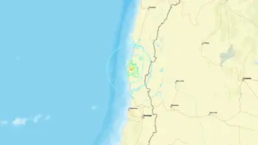 Deprem anındaki sarsıntı fotoğrafı