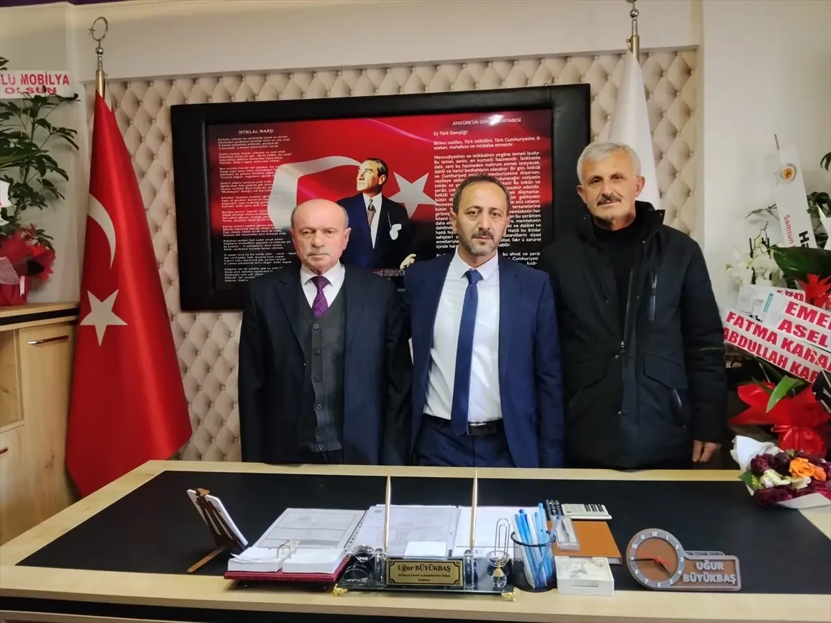 Uğur Büyükbaş, 19 Mayıs Esnaf ve Sanatkarlar Odası’nın Yeni Başkanlığını Üstlendi