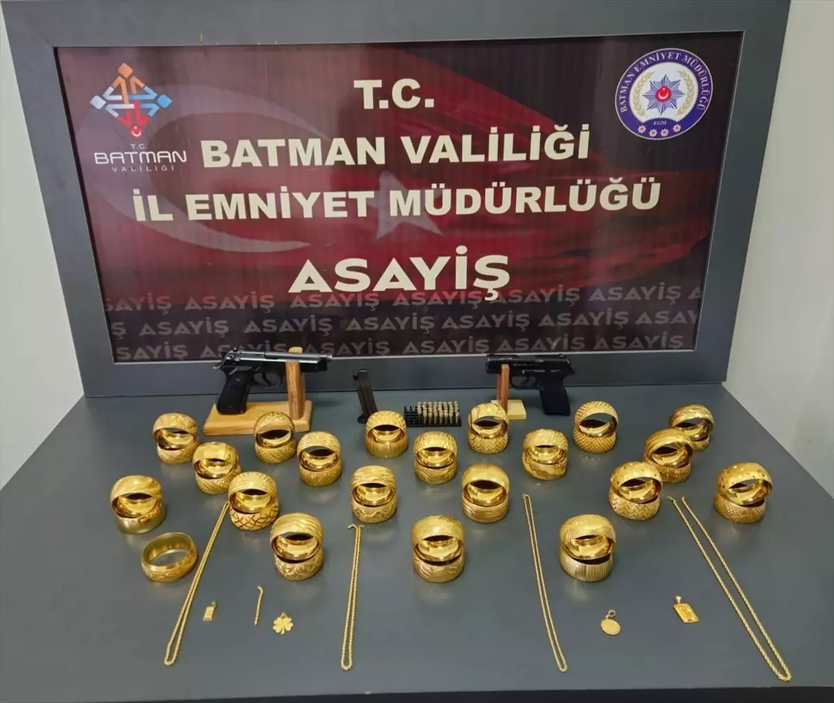 Batman'da Kuyumcu Soygunu Sonrası 5 Şüpheli Tutuklandı