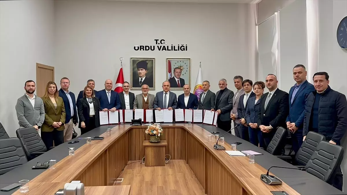 Ordu’da Fındık Değerini Artıracak Yeni İşbirliği Protokolü İmzalandı
