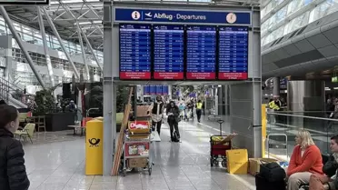 Lufthansa uçakları grev sonrası