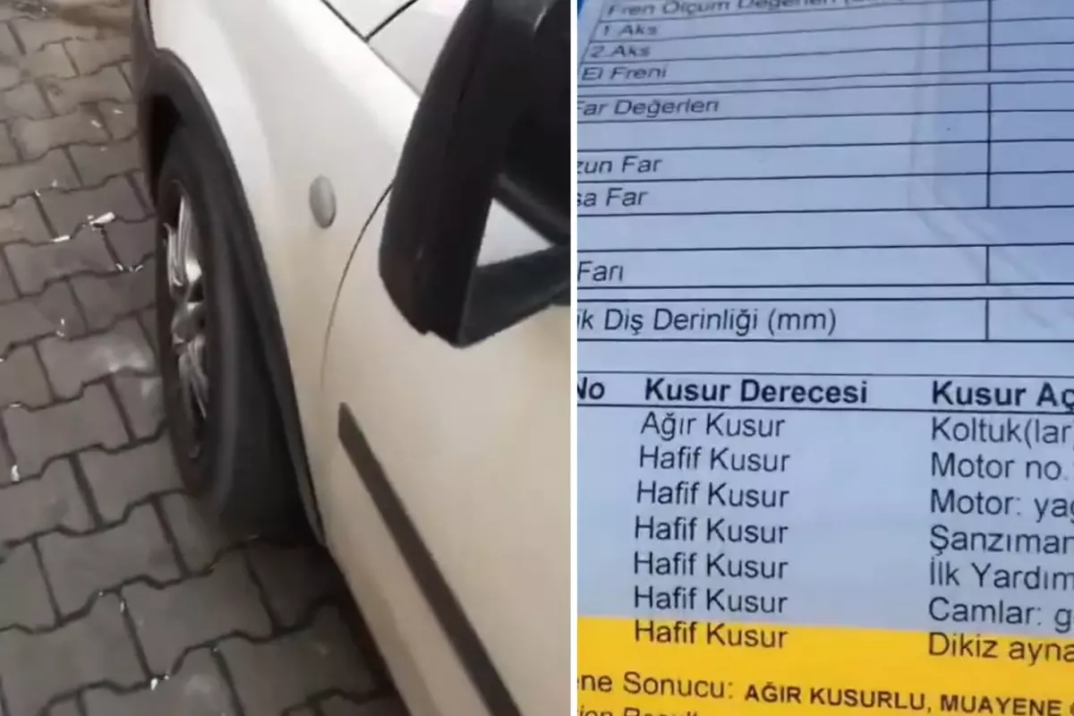 Koltuk Kılıfındaki Küçük Çatlak, Araç Muayenesinde Ağır Kusur İddiası Yaratıyor