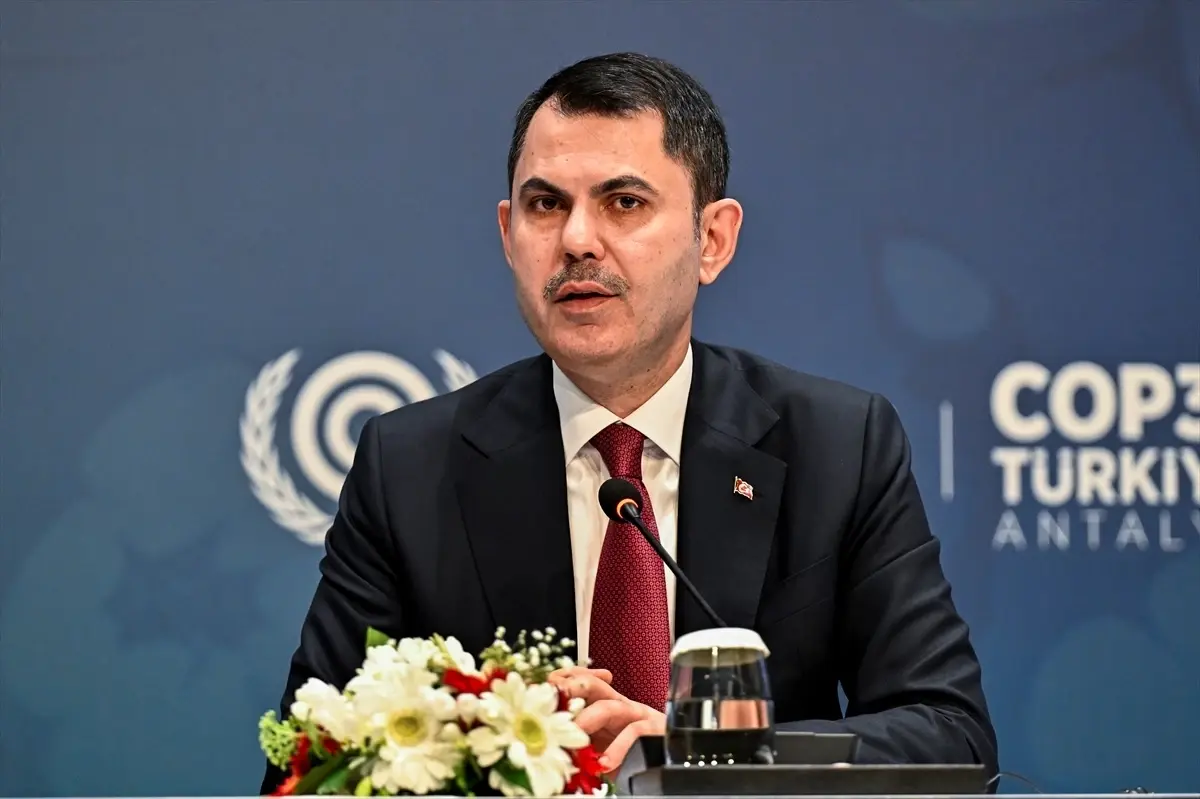 Bakan Murat Kurum, UNFCCC İcra Sekreteri Stiell ile Türkiye’nin iklim eylemlerini değerlendirdi