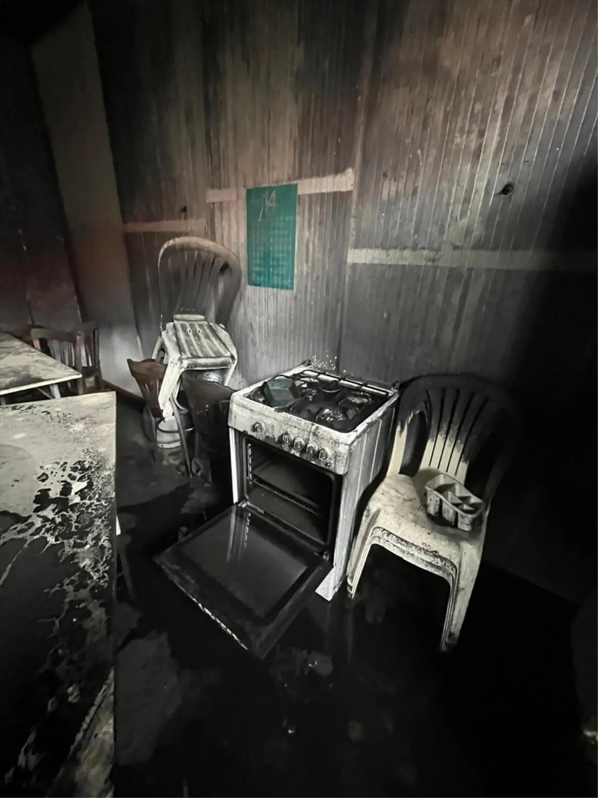 Balıkesir Gömeç’te İş Yerinde Çıkan Yangın Hızla Kontrol Altına Alındı