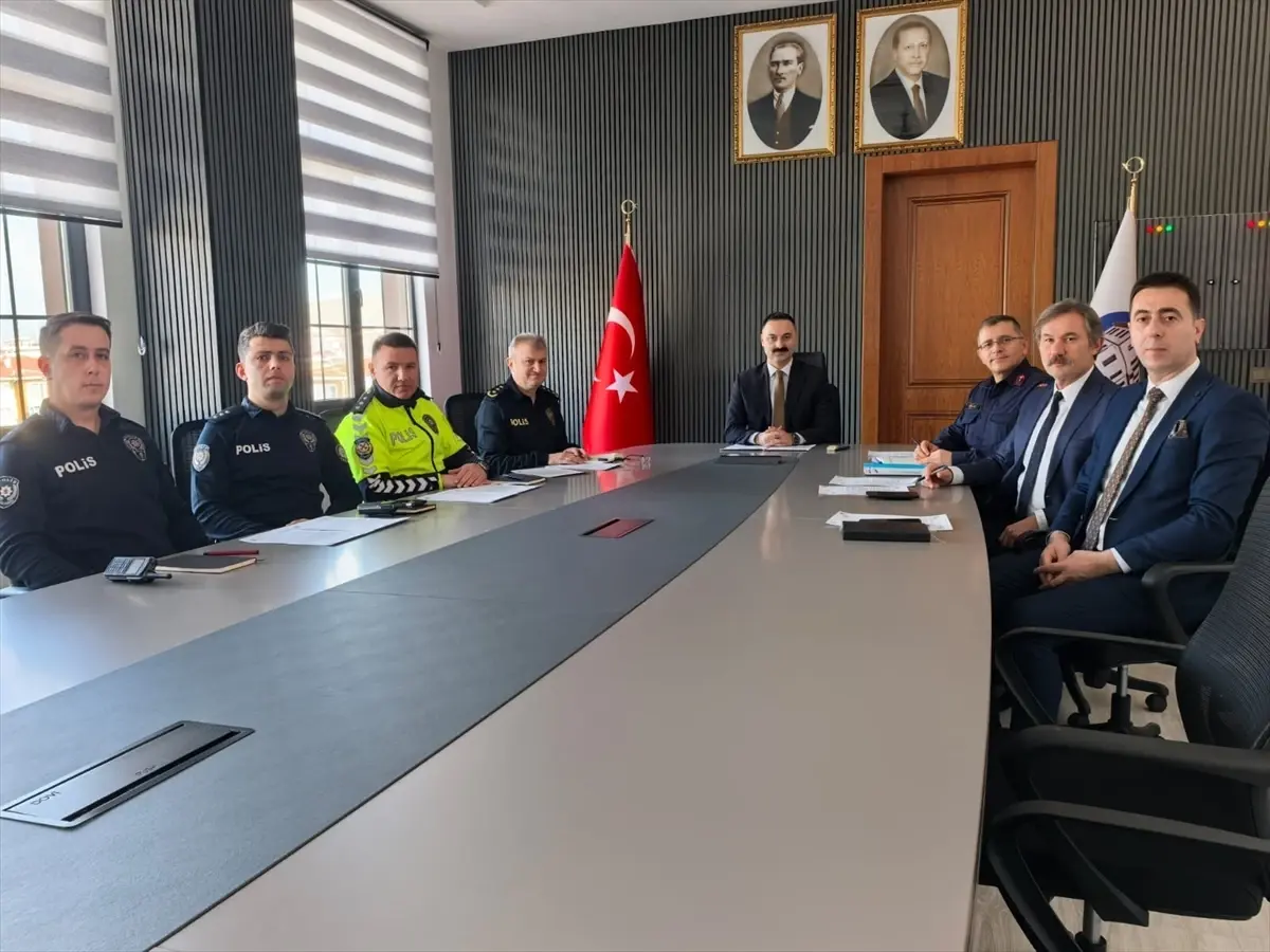 Havza’da Okul Güvenliği ve Trafik Düzenlemesi İçin Kritik Toplantı Gerçekleşti