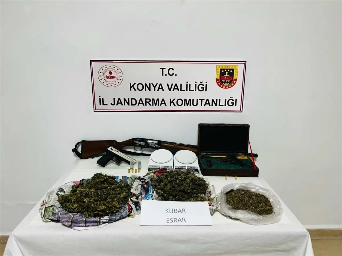 Konya Cihanbeyli’de Uyuşturucu Operasyonu: Tek Şüpheli Gözaltına Alındı