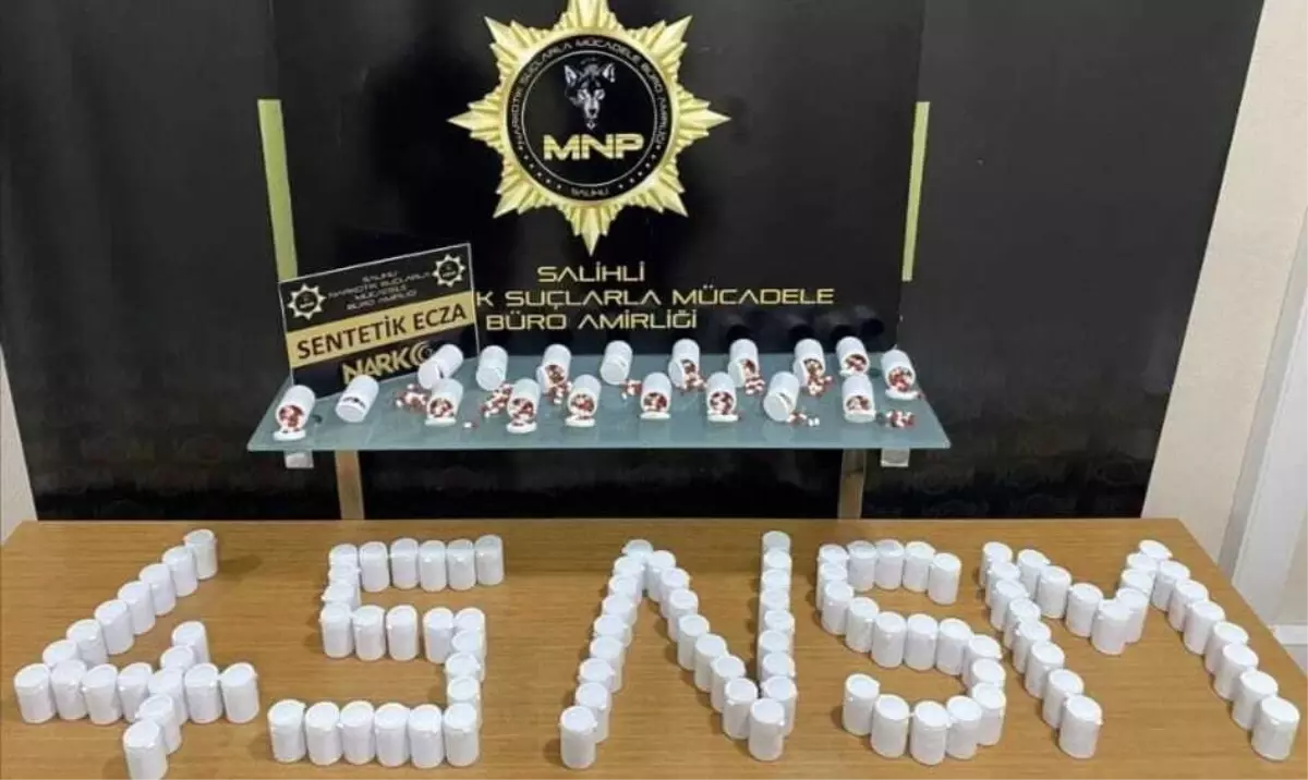 Manisa’da Büyük Uyuşturucu Operasyonu: 11 Şüpheli Gözaltında, 14.866 Adet Sentetik Ecza Ele Geçirildi