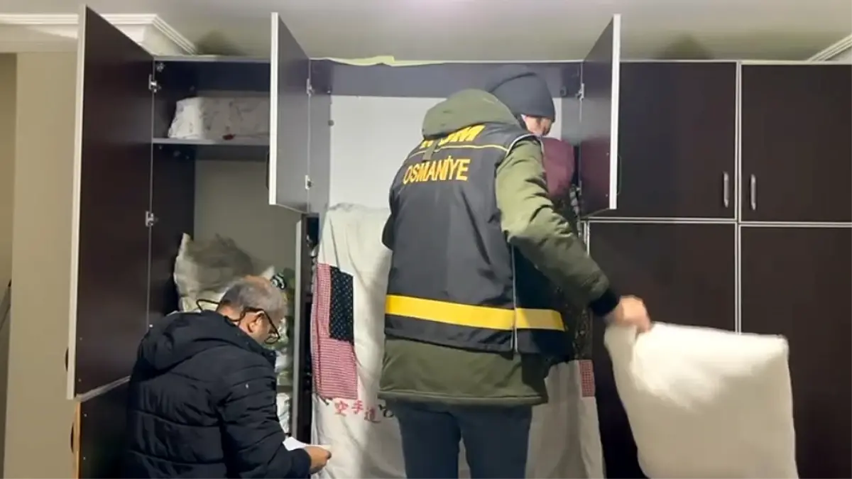 Osmaniye'de 24 Şüpheliye Darbeye Uğrayan Tefecilik ve Silah Ticareti Operasyonu