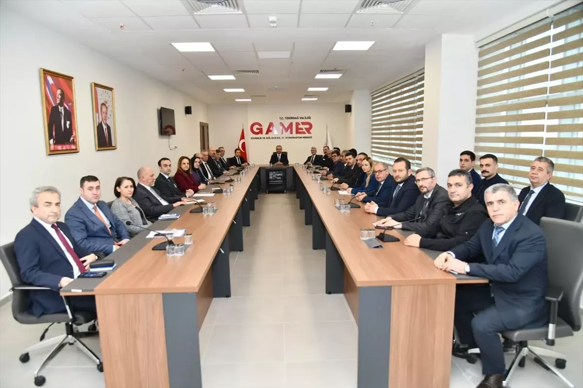 Tekirdağ İl Göç Kurulu 2025 Değerlendirmesi ve 2026 Stratejileri Görüşüldü