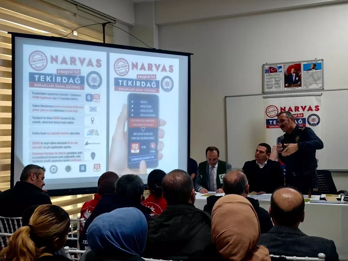 Tekirdağ Emniyet Müdürü Turanlı, Annelerle Uyuşturucu Mücadelesi Üzerine Görüşmeler Gerçekleştirdi