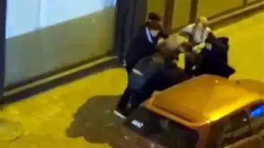 Kavga anının kamera görüntüsü