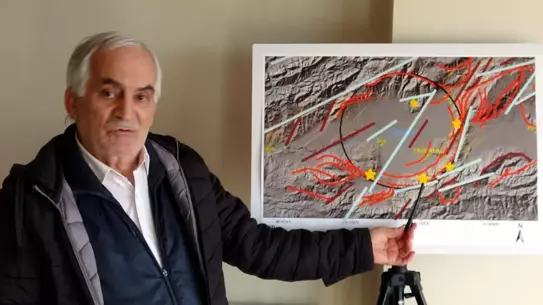 Erzurum Havzası 60 km çapındaki volkanik kaldera görüntüsü