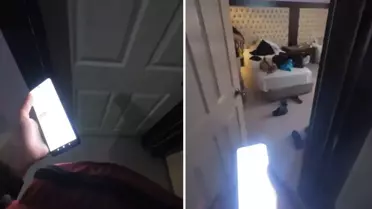 Kurye tarafından kaydedilen görüntü