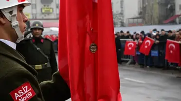 Kahramanmaraş kurtuluş törenlerinden bir sahne