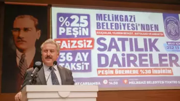 Melikgazi'de ihale edilen daireler