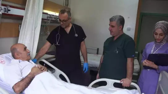 Ameliyattan sonra hastanın kalp ve akciğer bağlantısı