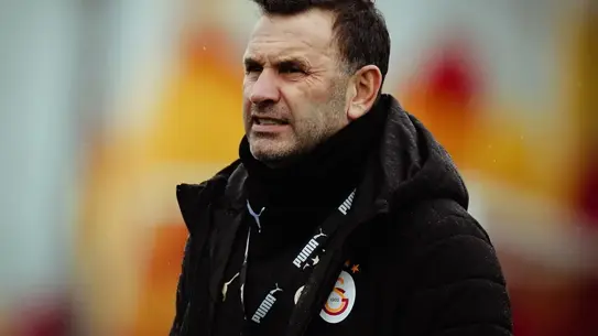 Galatasaray antrenman sahasından bir kare