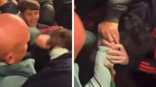 Saldırganın tutuştuğu an