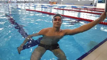 Eymen İbolar yarış sonrası madalya töreni