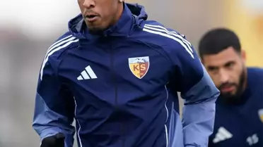 Kayserispor ve Göztepe takımı antrenmanda