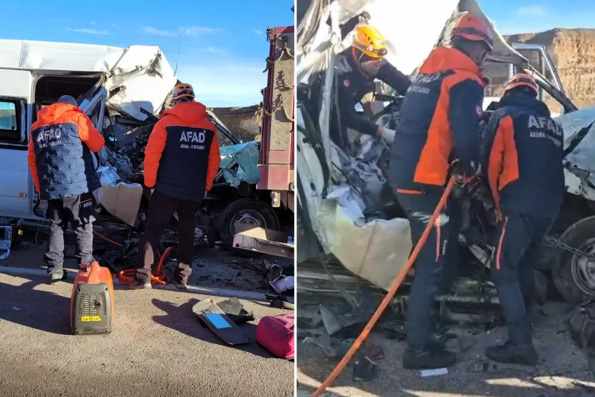 Malatya’da Öğrenci Servisi Tıra Çarptı: 1 Ölü, 6 Yaralı