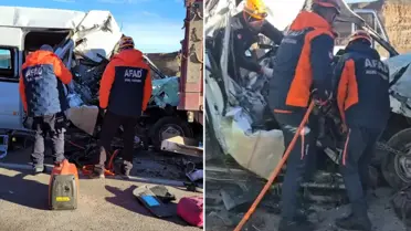 Malatya’da Öğrenci Servisi Tıra Çarptı: 1 Ölü, 6 Yaralı