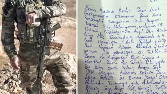 Market Çalışanı Genç Kız, Aşık Askerin Romantik Mektubunu Sosyal Medyada Paylaştı