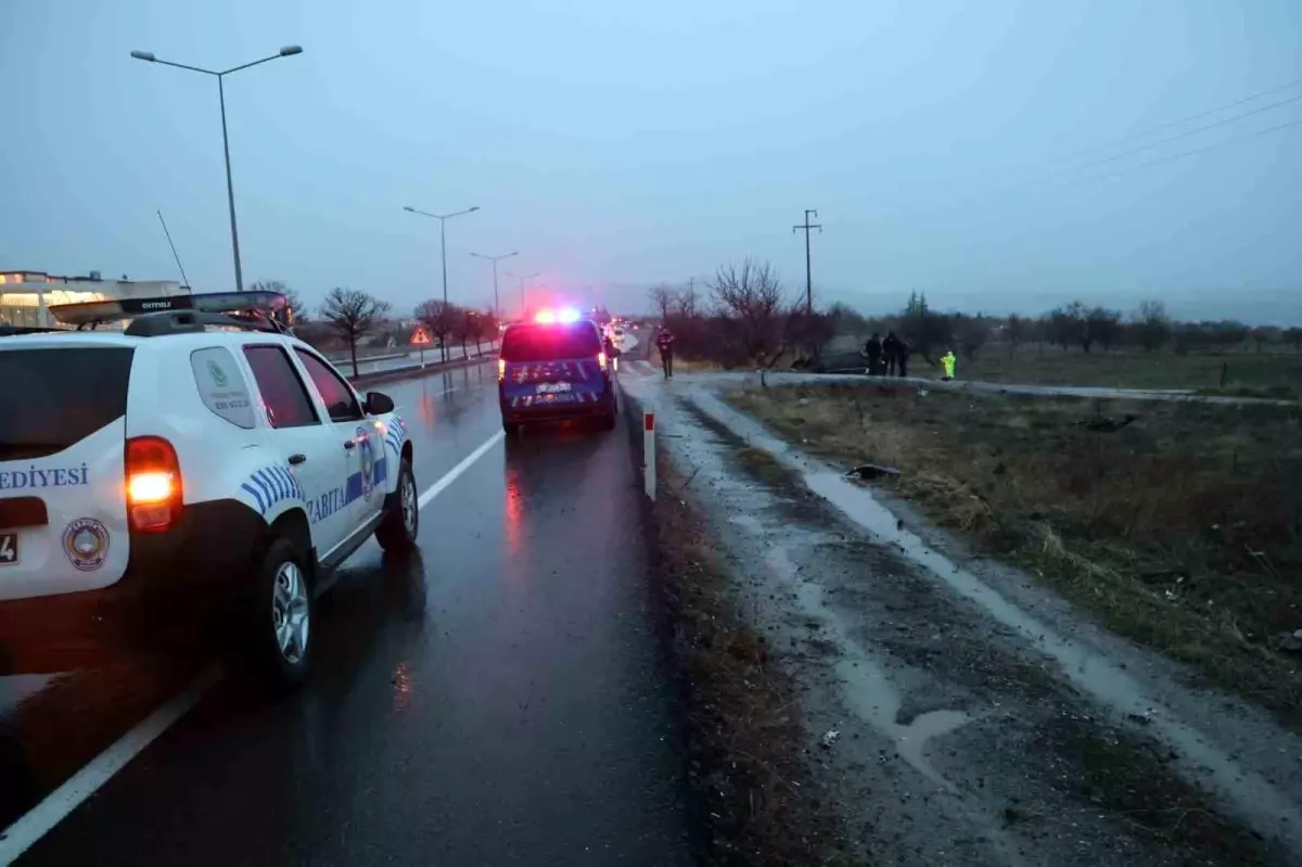 Nevşehir'de Yağışlı Hava Nedeniyle Genç Sürücü Hayatını Kaybetti
