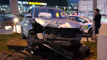 Kazada hasar gören SUV'ler