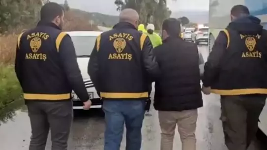 Aydın Otobüsünde Hırsızlık Zanlısı Gözaltına Alındı