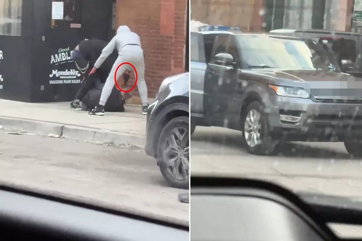 ABD'nin En İşlek Mahallesinde Silahlı Gasp: Şok Görüntüler ve Lüks Araç Kaçışı