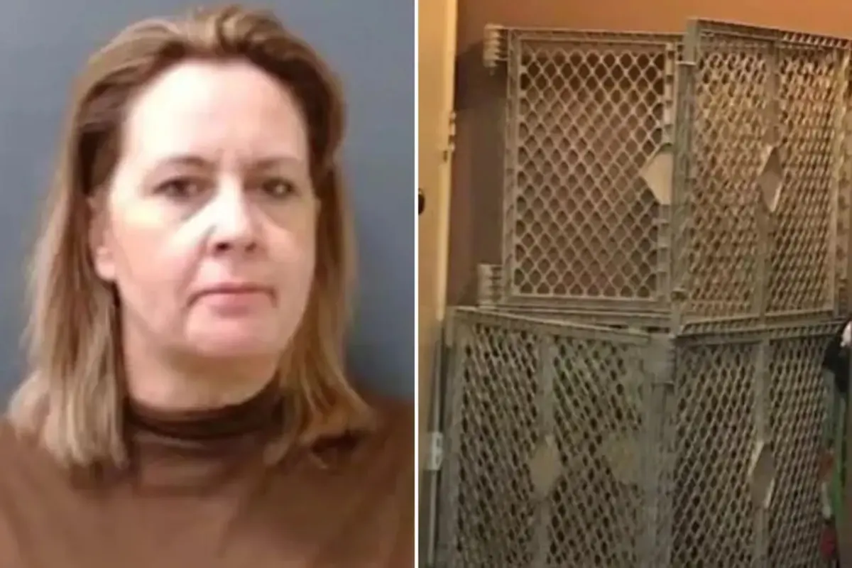 Teksas'ta 53 Yaşındaki Anne, Evhalat Çocuklarını Kafese Hapsederek 80 Yıl Hapse Mahkum Edildi