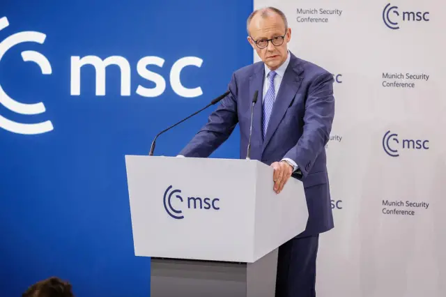 Münih konferansından bir sahne