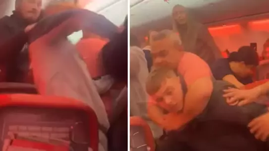 Manchester’a Giden Uçakta Şiddetli Kavga: Brüksel’e Acil İniş ve Gözaltılar